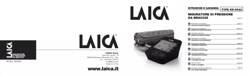 Imagen de la primera página del manual del dispositivo BM2302