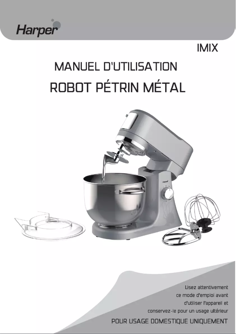 Imagen de la primera página del manual del dispositivo IMix