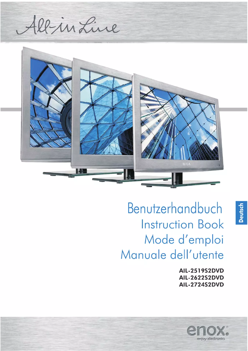 Imagen de la primera página del manual del dispositivo AIL-2519S2DVD