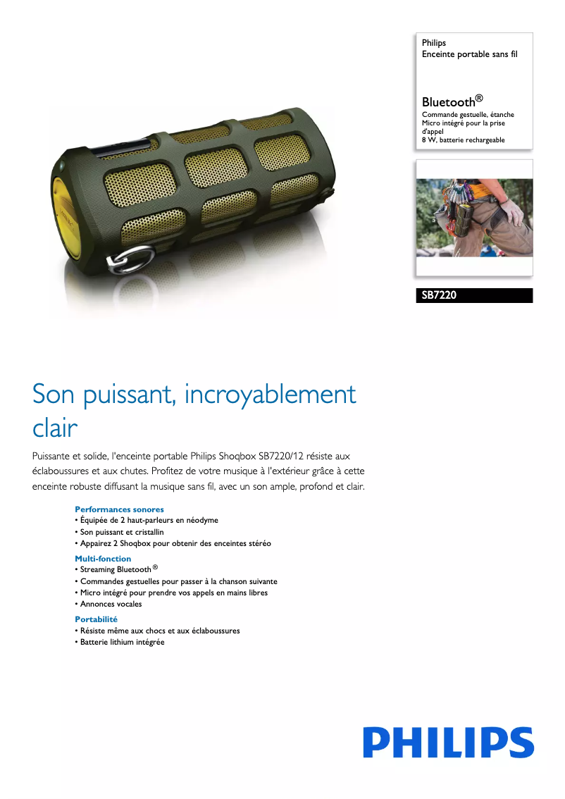 Imagen de la primera página del manual del dispositivo SB7220