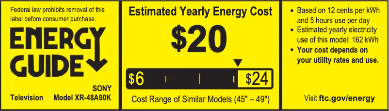 Imagen de la primera página del manual del dispositivo XR-48A90K