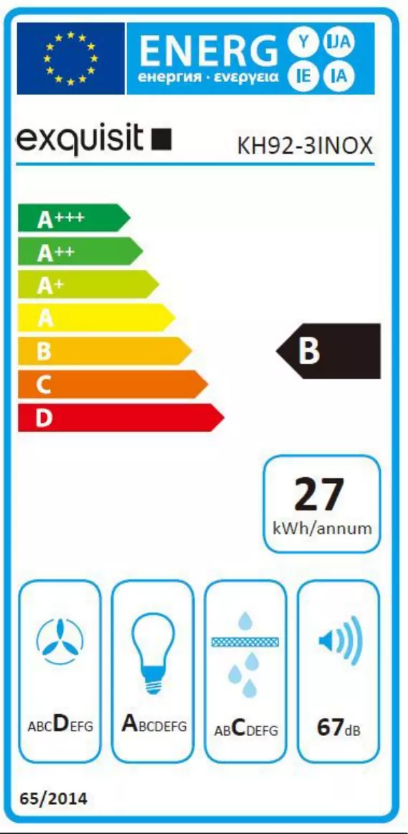 Imagen de la primera página del manual del dispositivo KH 92.3 Inox