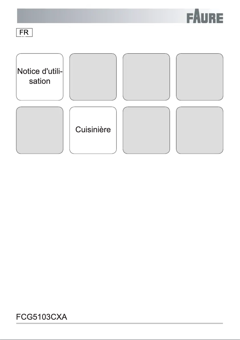 Página nº 1 - Manual de usuario Faure FCG5103CXA