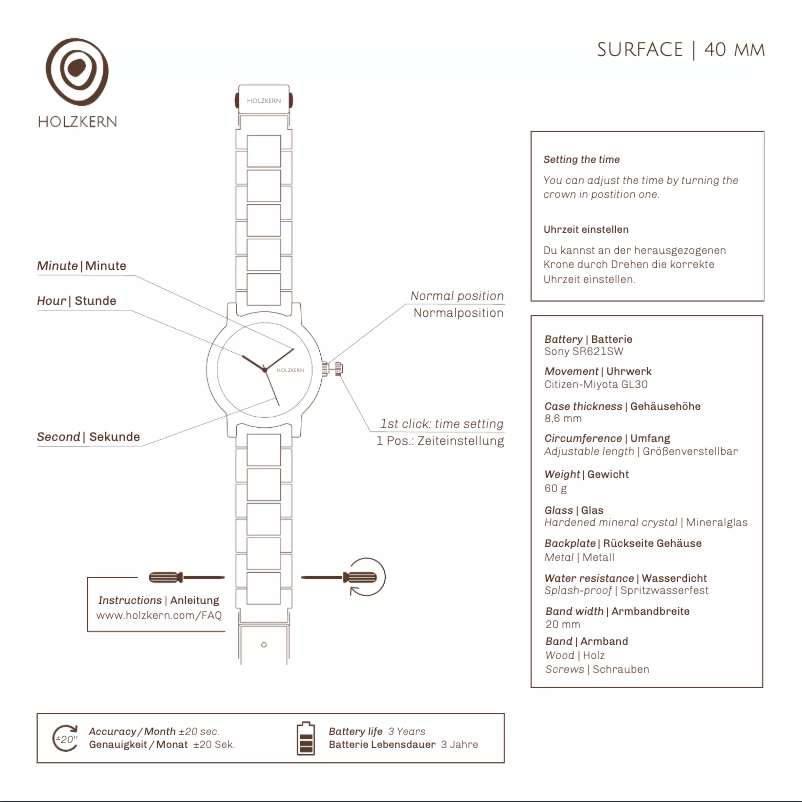 Imagen de la primera página del manual del dispositivo Korallenwelt
