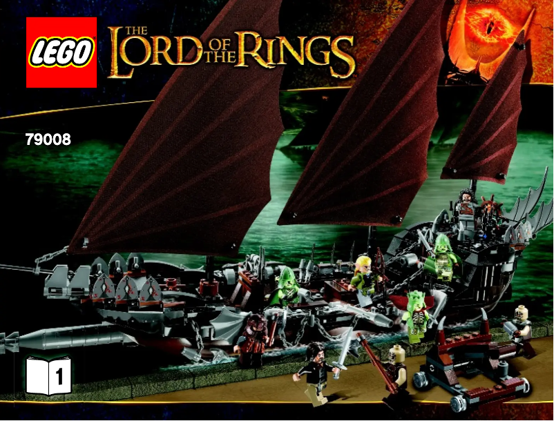 Página 1 del manual Manual de usuario Lego The Lord of the Rings 79008