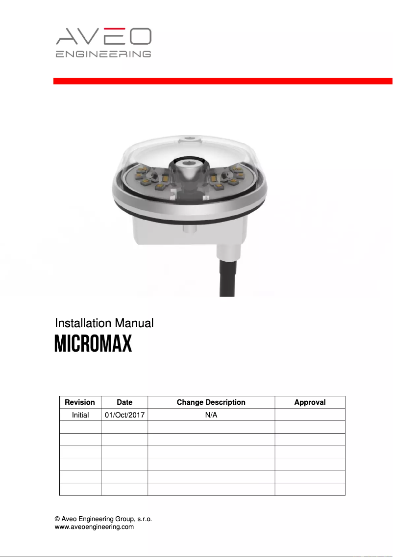 Imagen de la primera página del manual del dispositivo Micromax