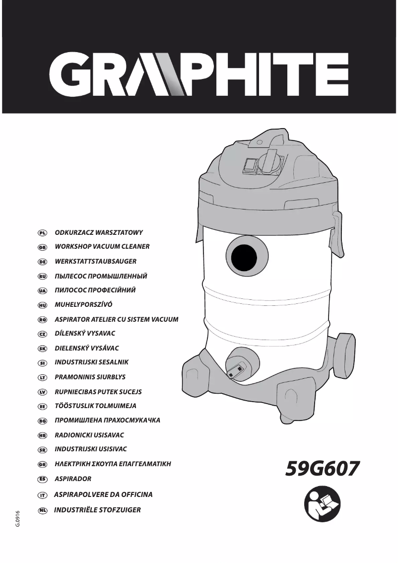 Página nº 1 - Manual de usuario Graphite 59G607