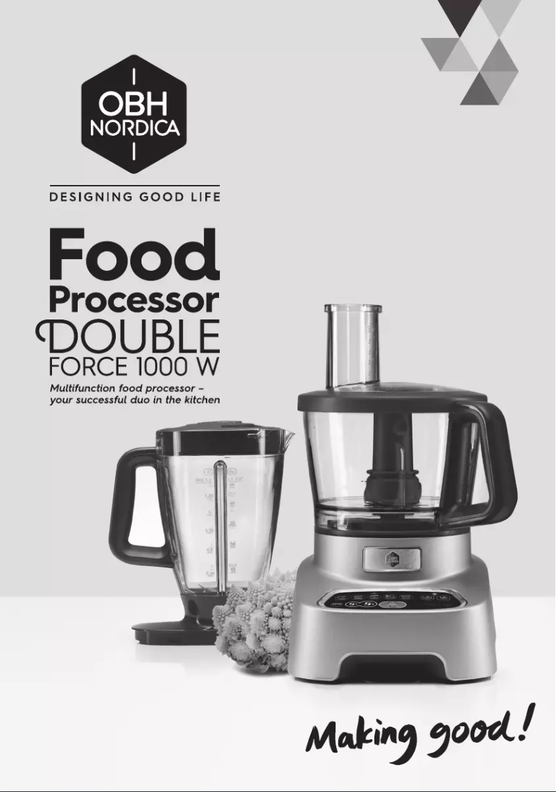 Imagen de la primera página del manual del dispositivo Double Force