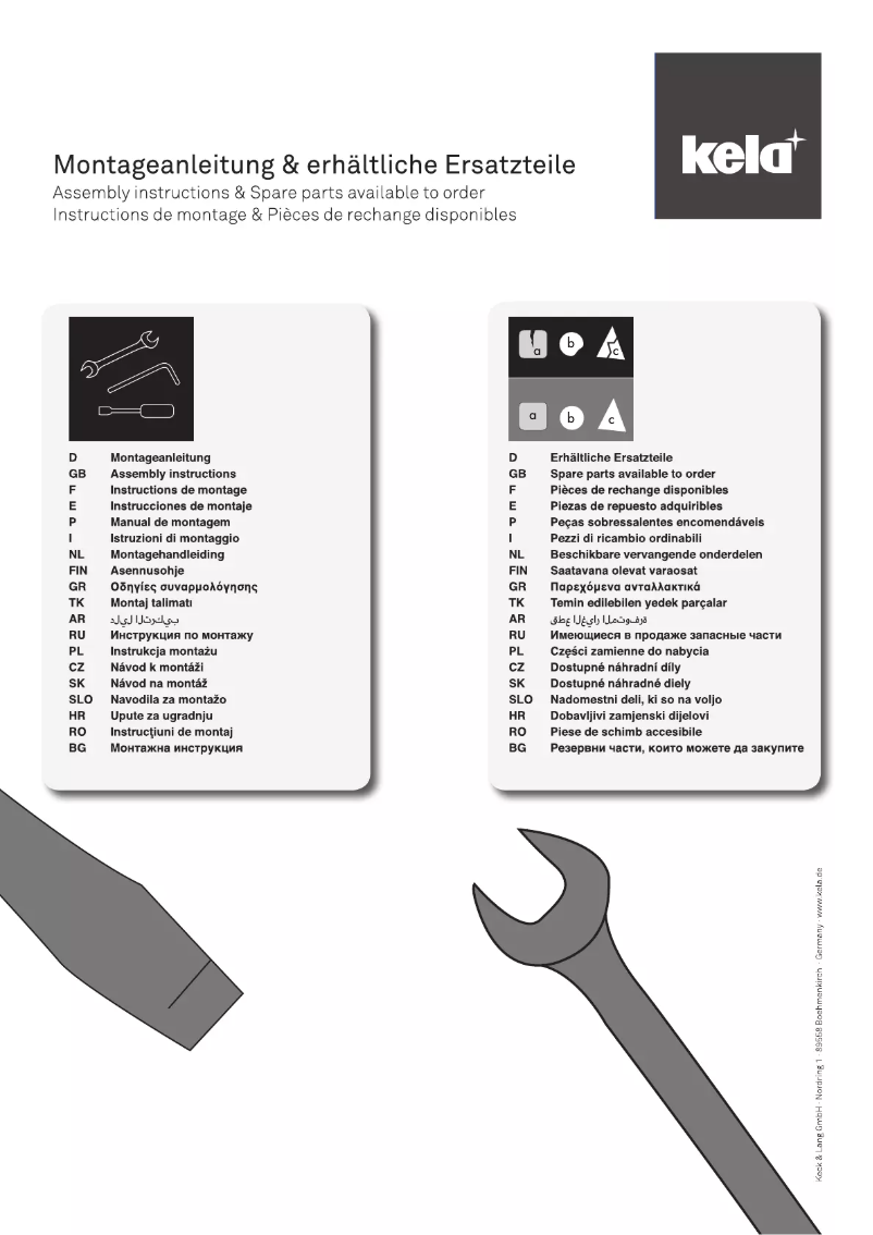 Página 1 del manual Manual de usuario Kela Lunis 21988