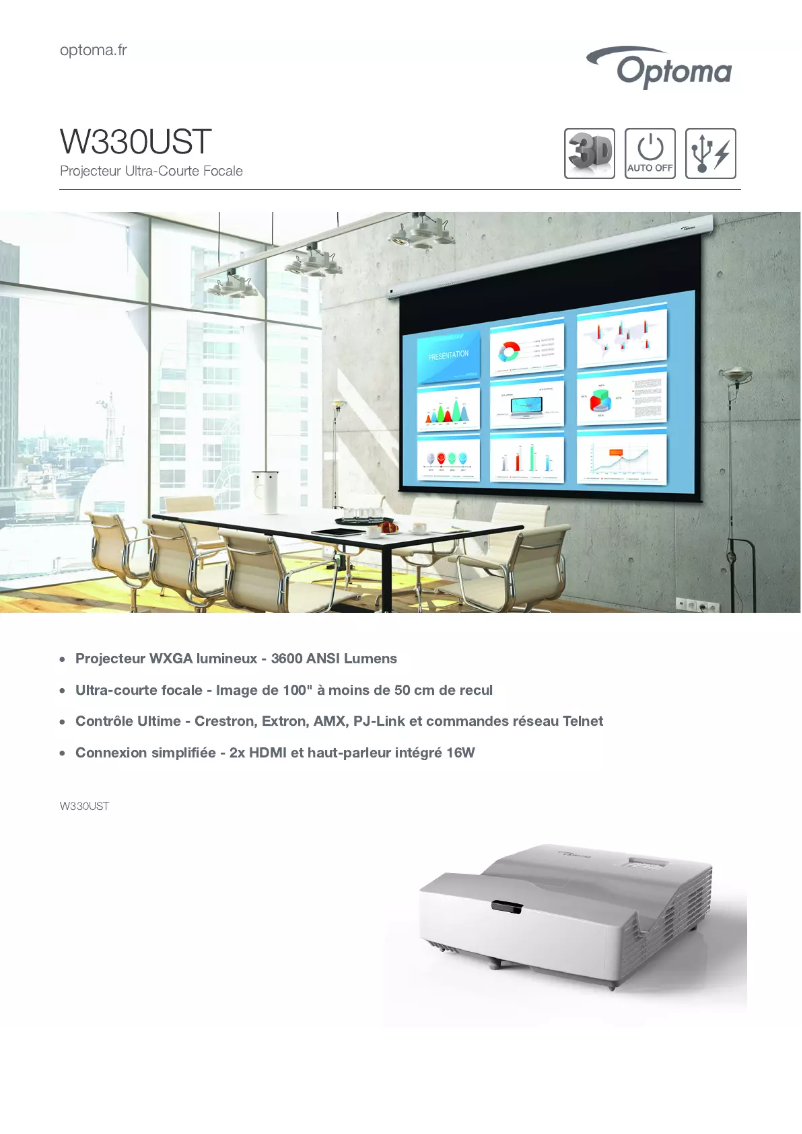 Imagen de la primera página del manual del dispositivo W330UST