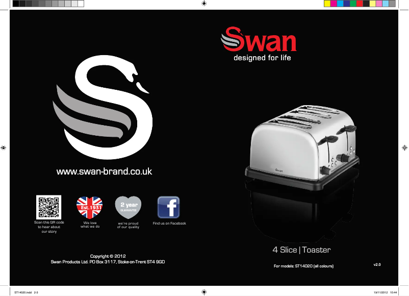 Página 1 del manual Manual de usuario Swan ST14020