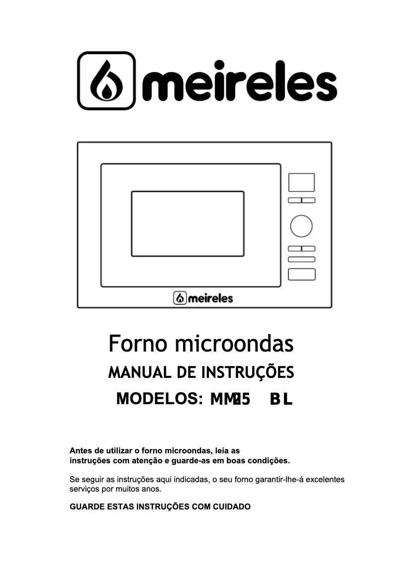 Imagen de la primera página del manual del dispositivo MMI 25 BL