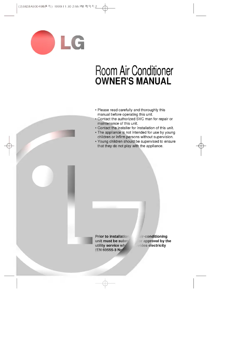 Imagen de la primera página del manual del dispositivo LS-L1260CL