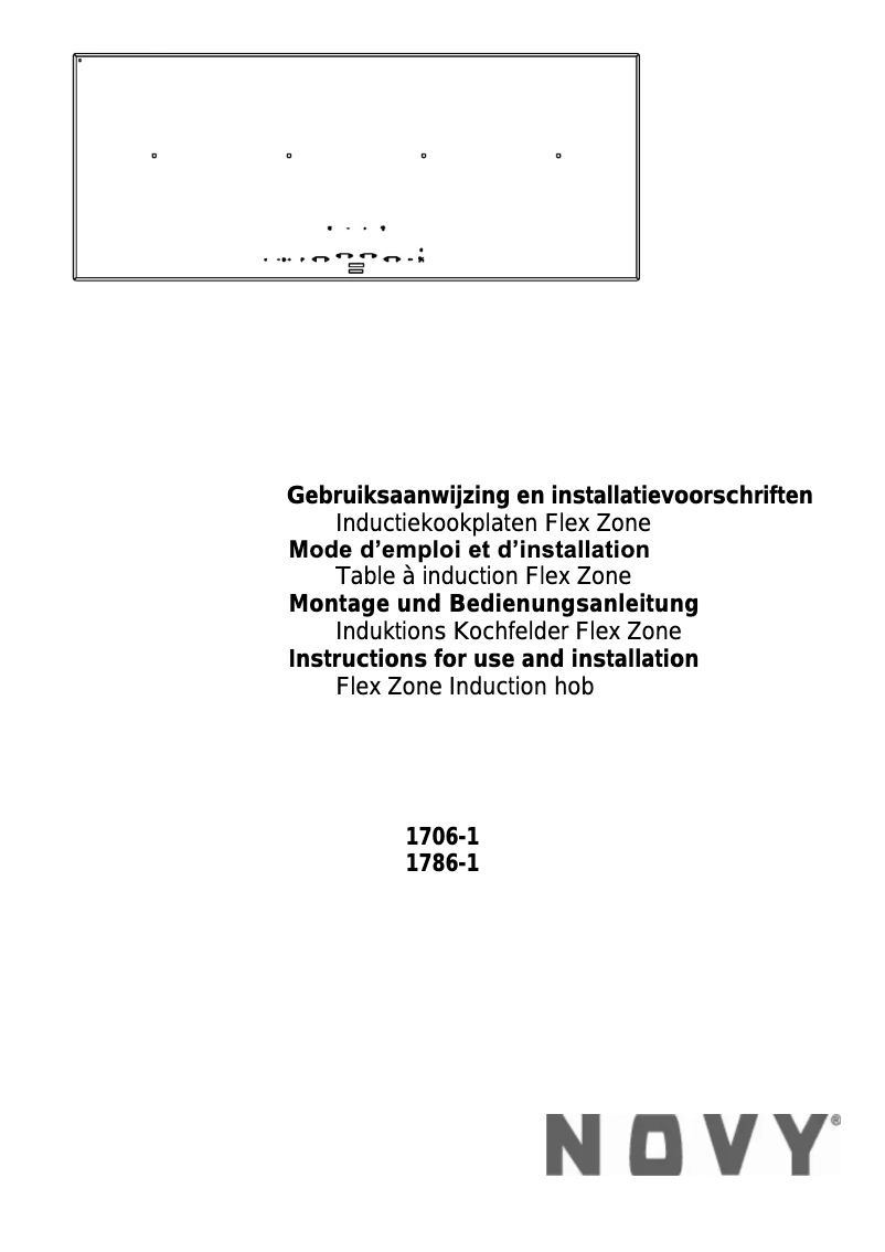 Imagen de la primera página del manual del dispositivo Flex Zone 1786
