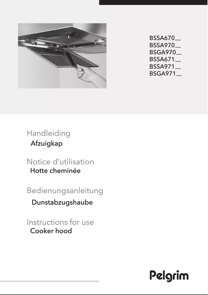 Imagen de la primera página del manual del dispositivo BSSA971RVS