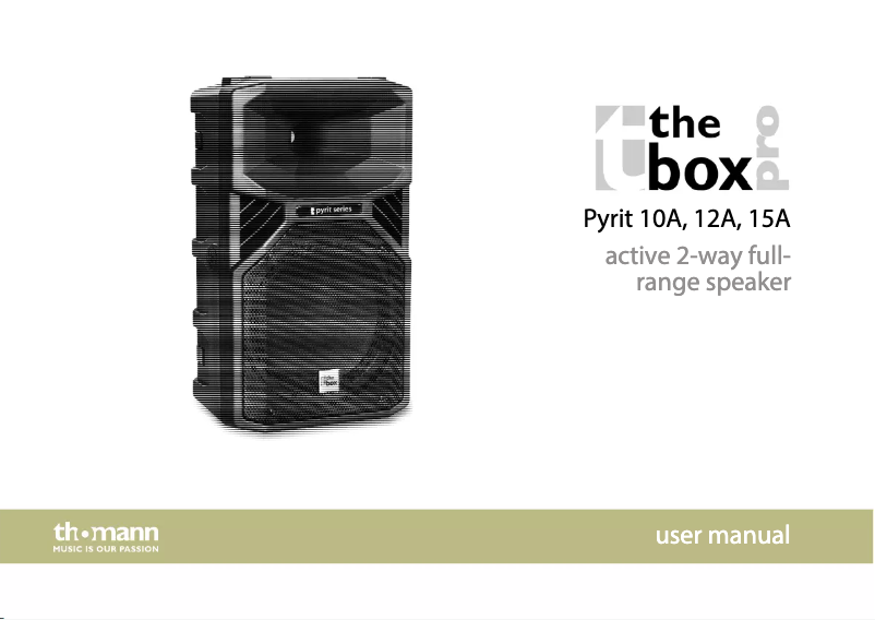 Imagen de la primera página del manual del dispositivo Pyrit 12 A