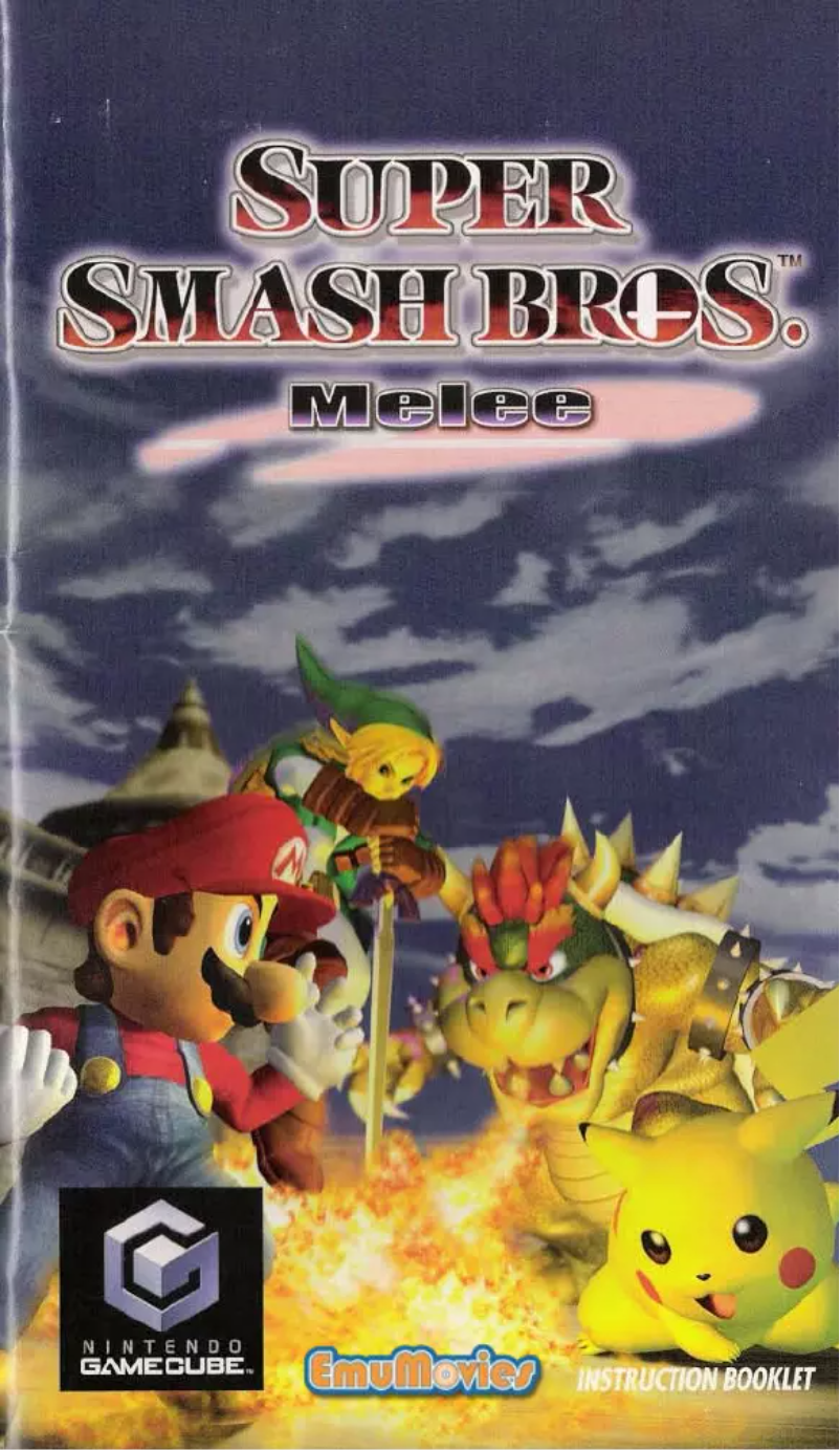 Página nº 1 - Manual de usuario Nintendo Super Smash Bros. Melee (GameCube)