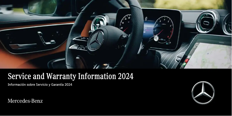 Imagen de la primera página del manual del dispositivo G-Class (2024)