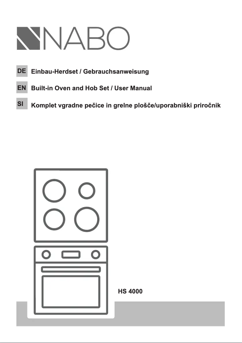 Imagen de la primera página del manual del dispositivo HS 4000