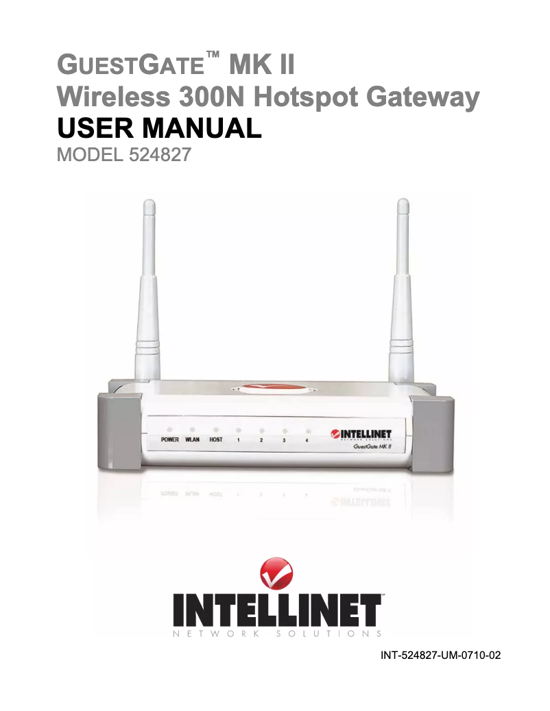 Imagen de la primera página del manual del dispositivo 524827