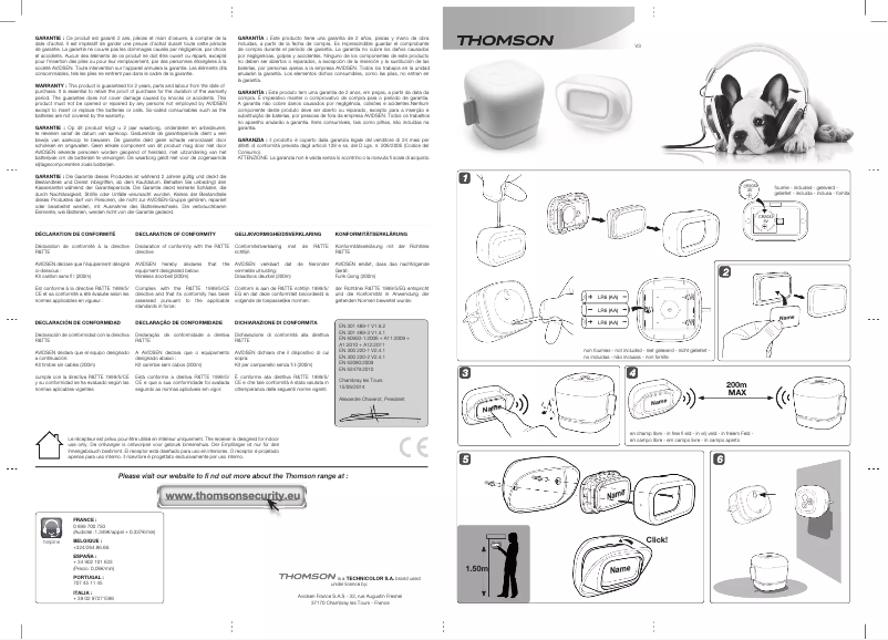Página 1 del manual Manual de usuario Thomson 513107