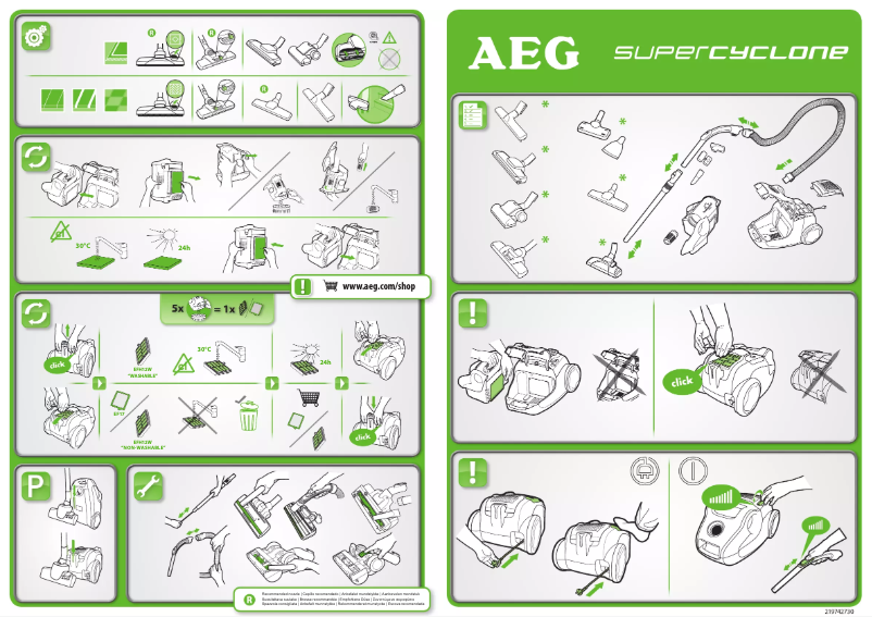 Página 1 del manual Manual de usuario AEG SCORIGIN