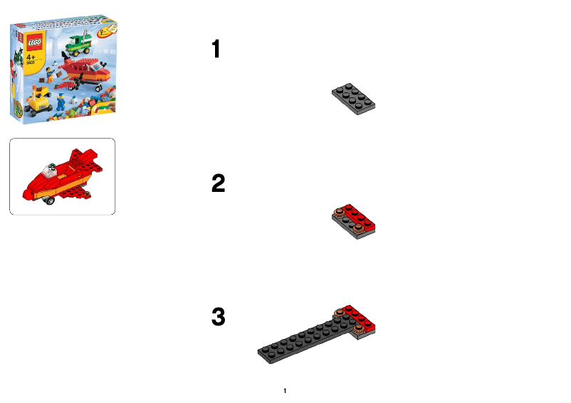 Página 1 del manual Manual de usuario Lego ® Airport Building Set