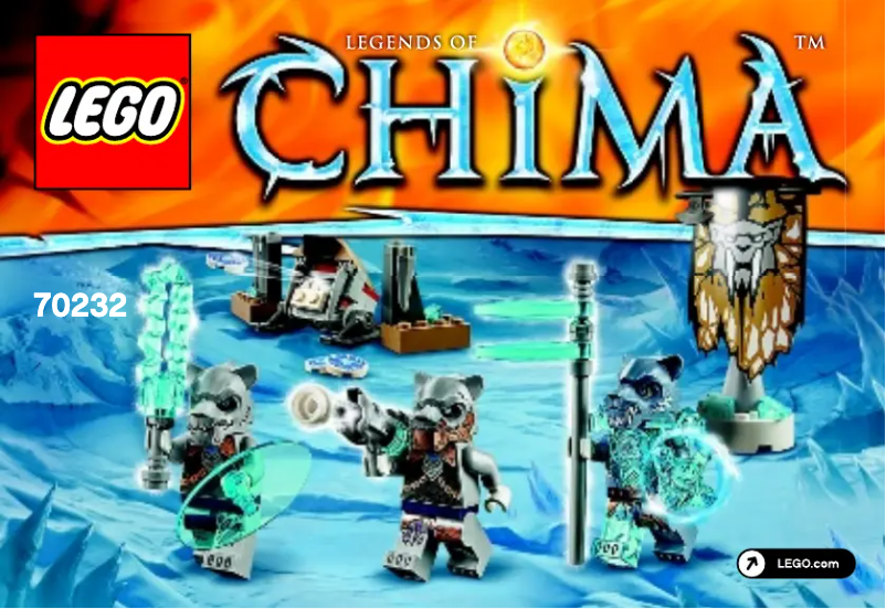 Página 1 del manual Manual de usuario Lego Chima 70232