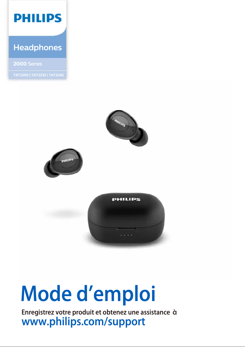 Página nº 1 - Manual de usuario Philips 2000 Series TAT2235