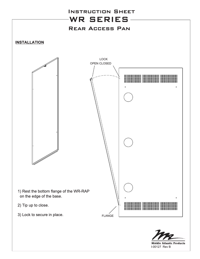 Imagen de la primera página del manual del dispositivo WR-RAP-44