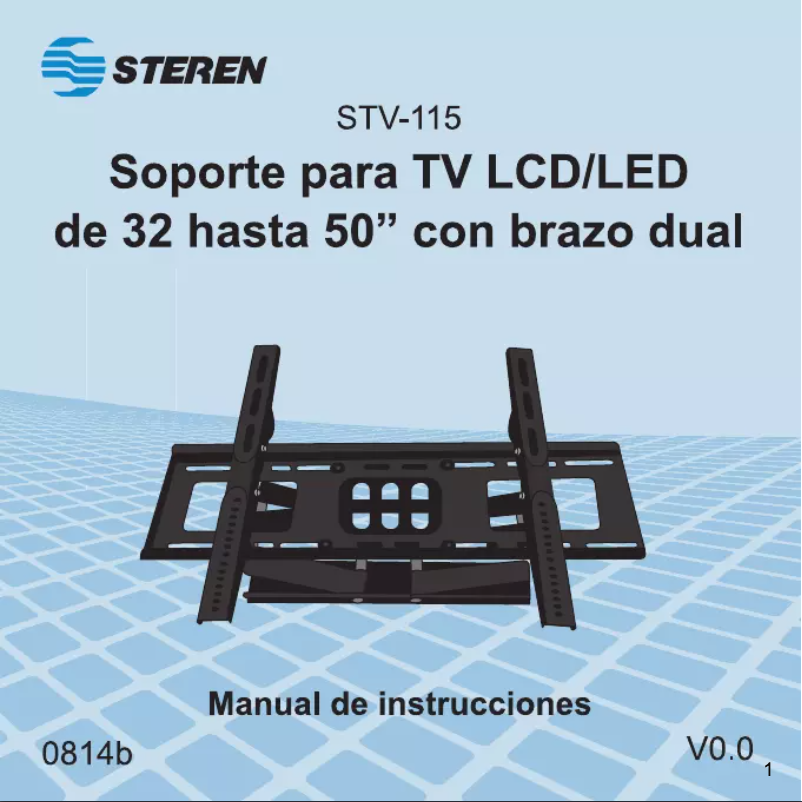 Página 1 del manual Manual de usuario Steren STV-115