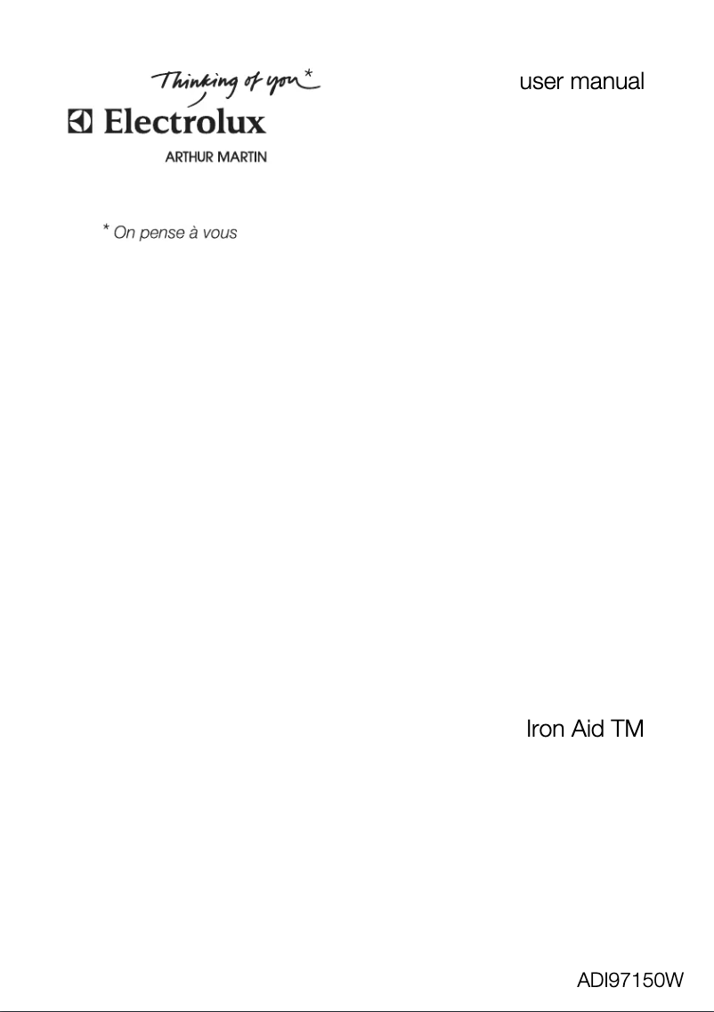 Imagen de la primera página del manual del dispositivo ADI 97150 W