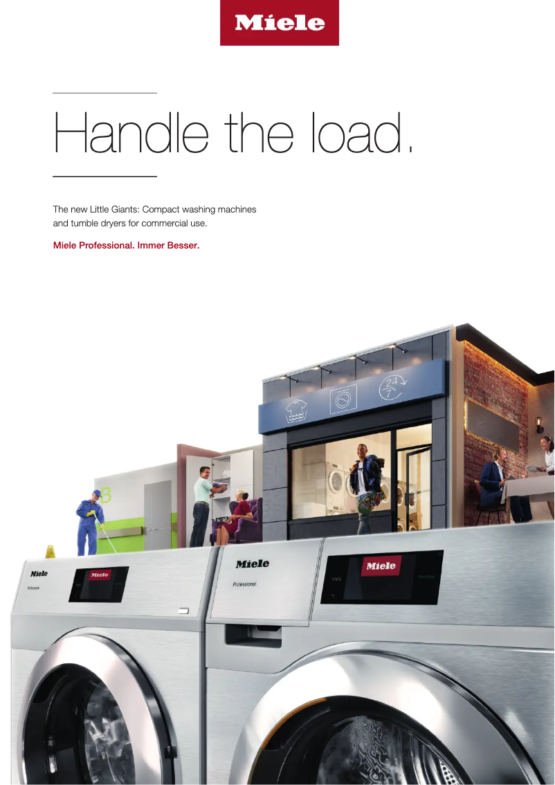 Página 1 del manual Folleto Miele PDR 908 HP