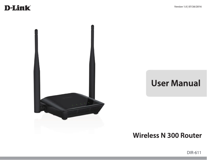 Página 1 del manual Manual de usuario D-Link DIR-611