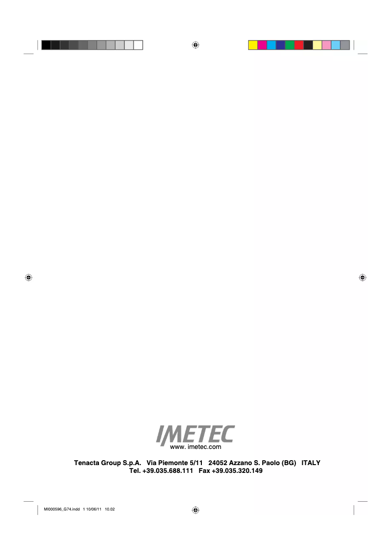 Página 1 del manual Manual de usuario Imetec SENSUIJ CM2-200