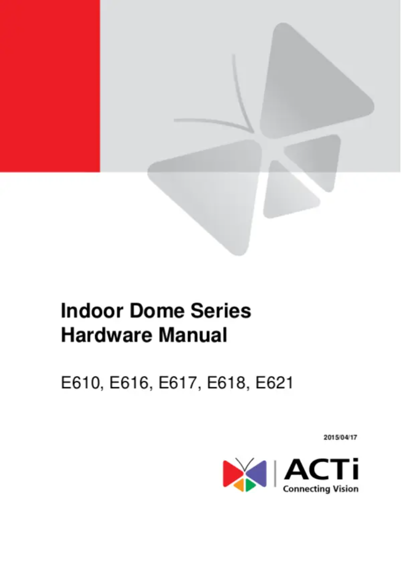 Imagen de la primera página del manual del dispositivo E617