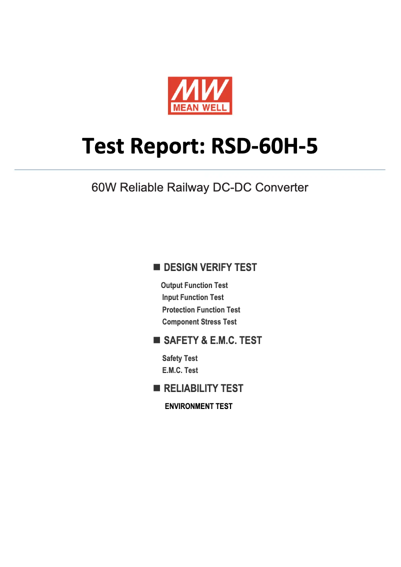 Imagen de la primera página del manual del dispositivo RSD-60H-5