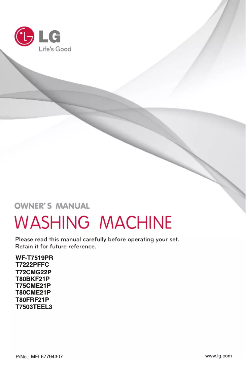 Imagen de la primera página del manual del dispositivo T7503TEEL3