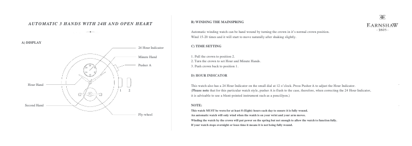 Imagen de la primera página del manual del dispositivo Beaufort ES-8082-01