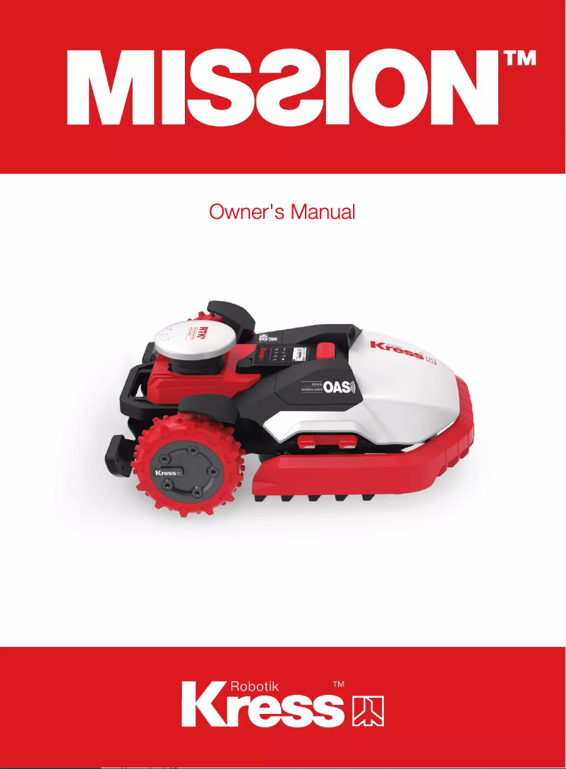 Página nº 1 - Manual de usuario Kress Mission KR233E