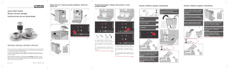 Imagen de la primera página del manual del dispositivo Silence CM 5310
