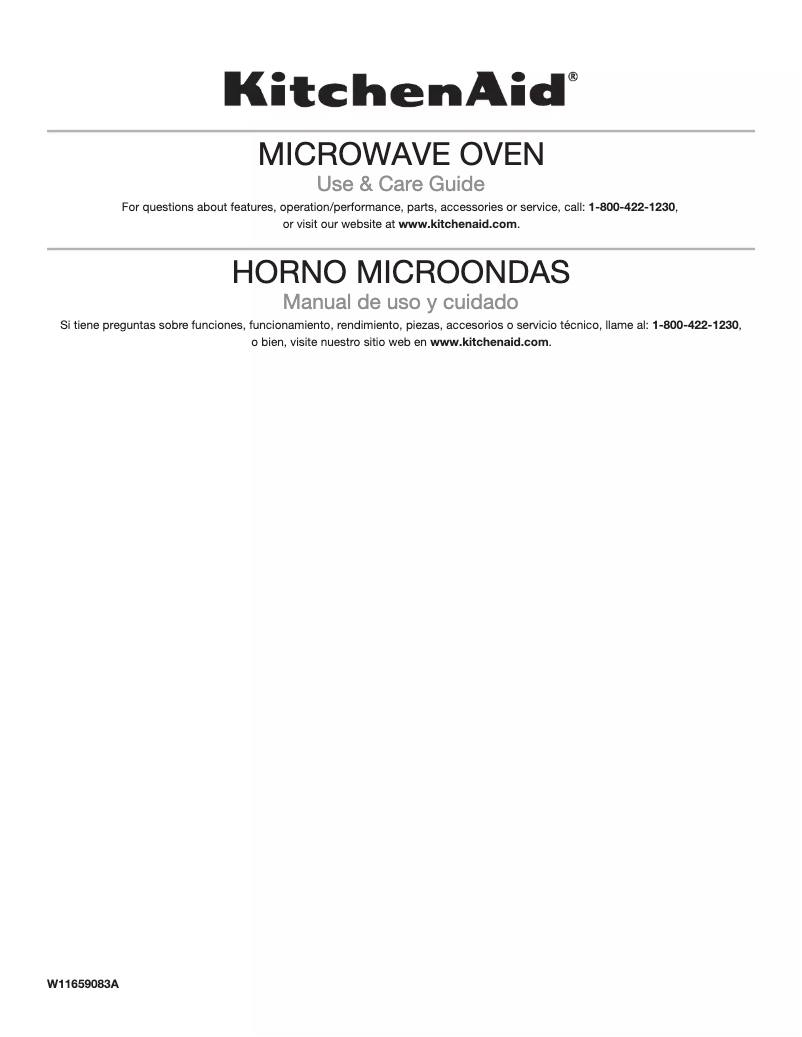 Imagen de la primera página del manual del dispositivo KMCS122P