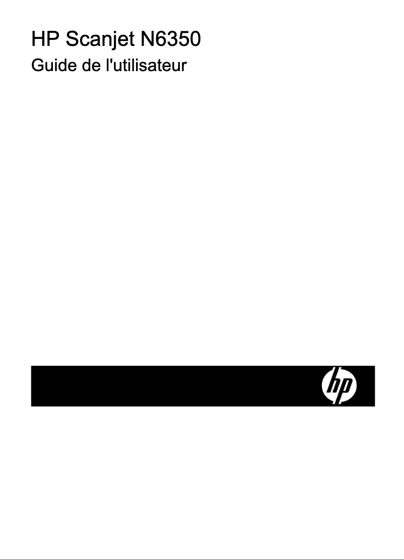 Página 1 del manual Manual de usuario HP ScanJet N6350