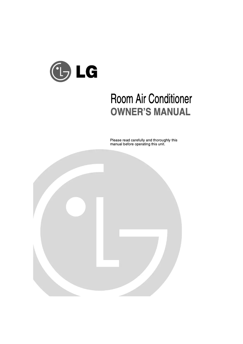 Página 1 del manual Manual de usuario LG LSNK1862HIG