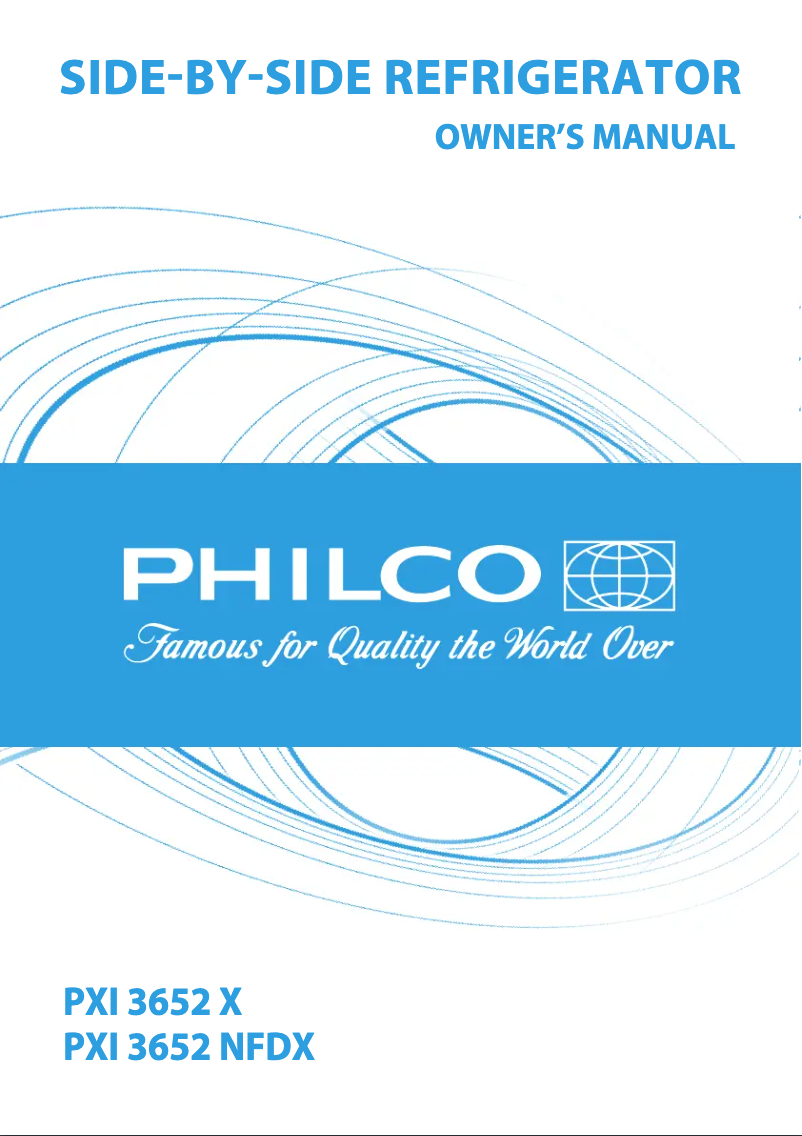 Página 1 del manual Manual de usuario Philco PXI 3652 X