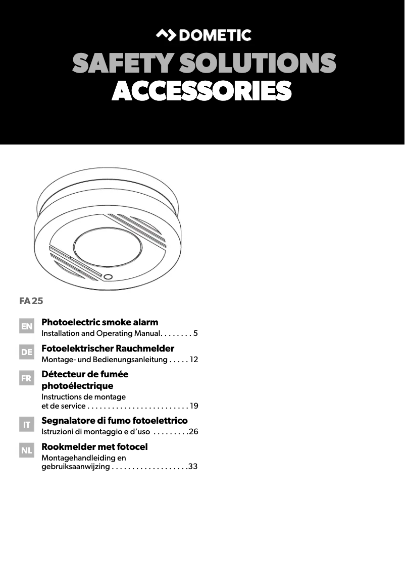 Imagen de la primera página del manual del dispositivo SD 20