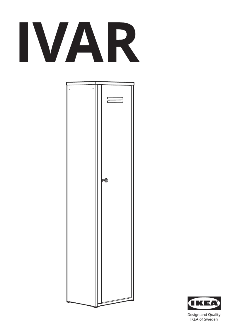 Página 1 del manual Manual de usuario Ikea IVAR 503.815.92