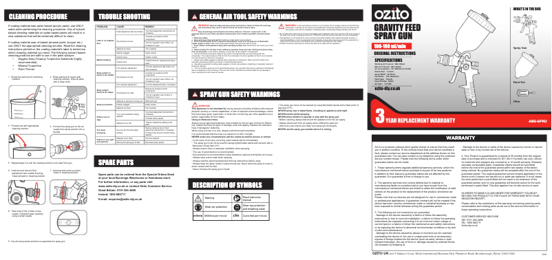 Imagen de la primera página del manual del dispositivo ASG-GFKU