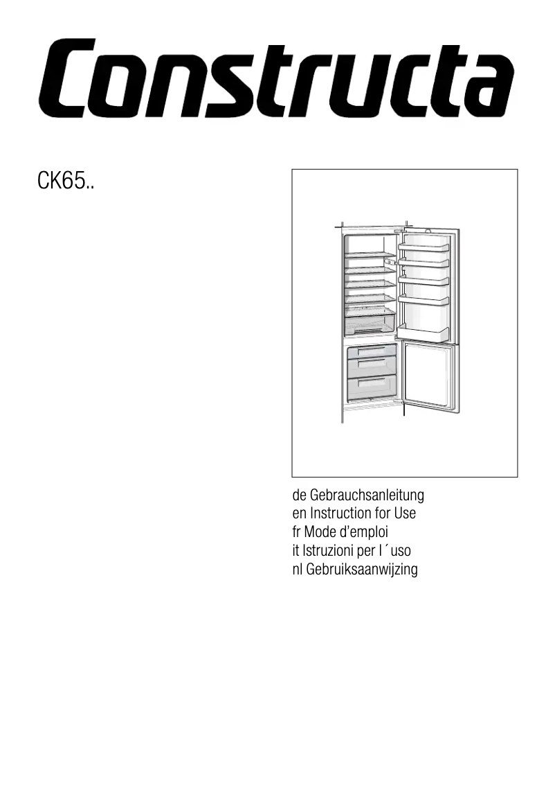 Imagen de la primera página del manual del dispositivo CK65641