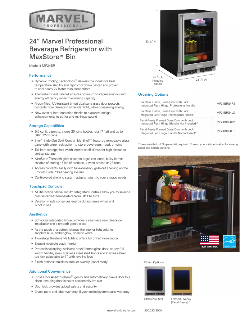 Imagen de la primera página del manual del dispositivo MP24BRG4RS